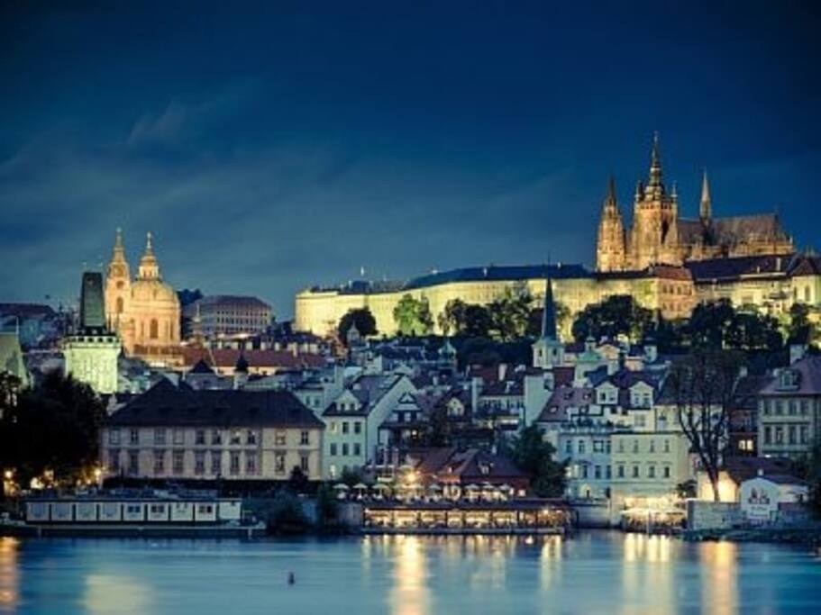 Prague castle view