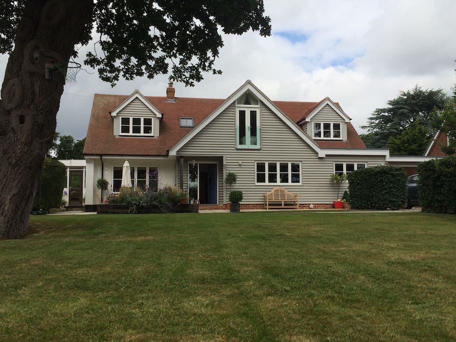 Front of the holiday house