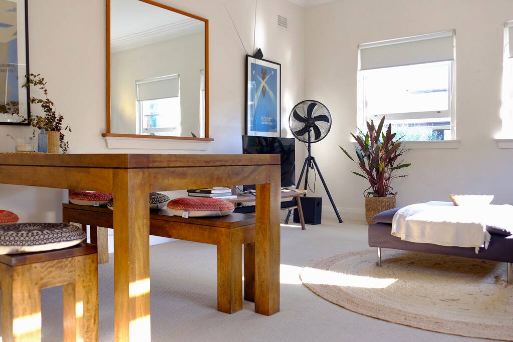 Large open plan living area
