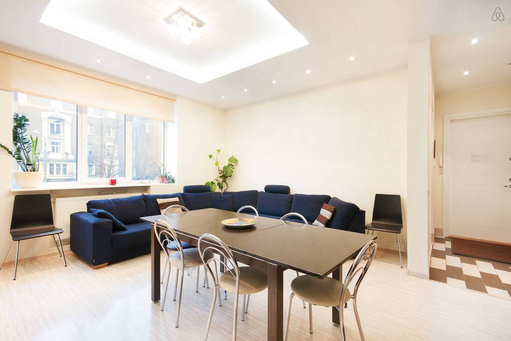 Large dining table
