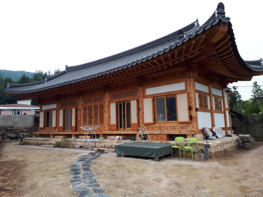친환경황토나무집입니다