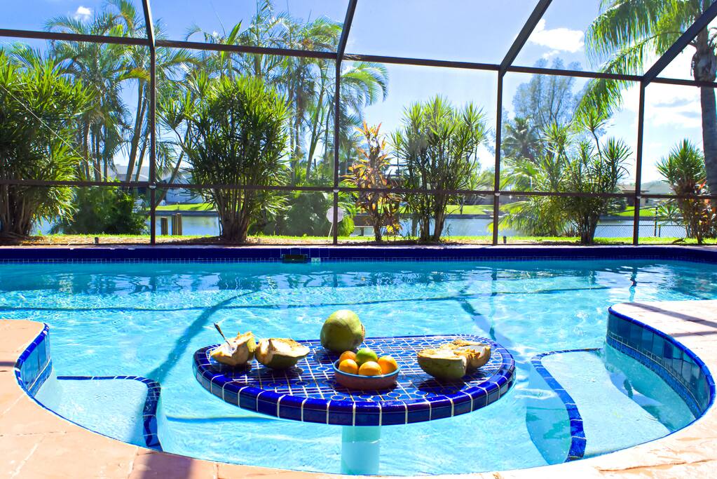 pool sitting