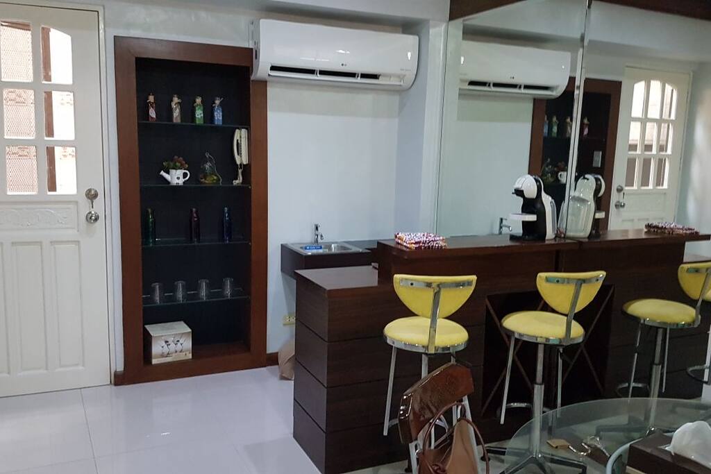 First floor mini bar