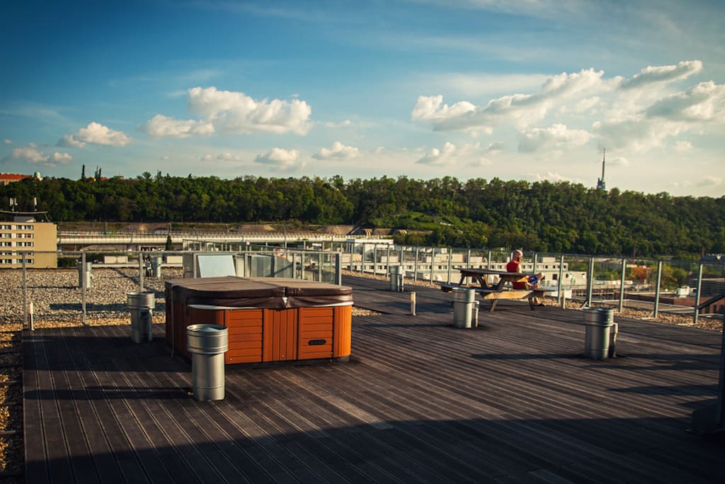 Roof terrace