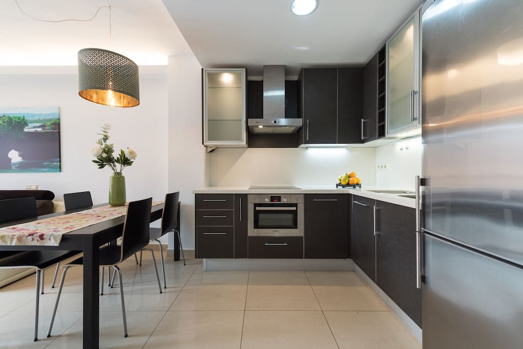 Spacious and full equipped kitchen