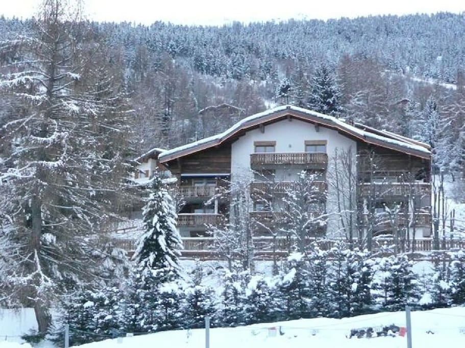 view of chalet