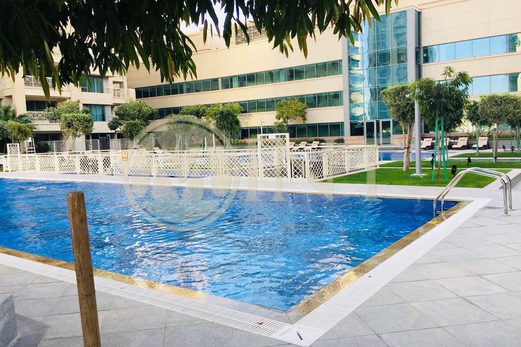 Large swimming pool