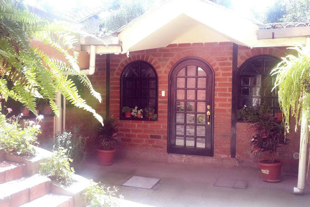 El jardín y el estilo colonial