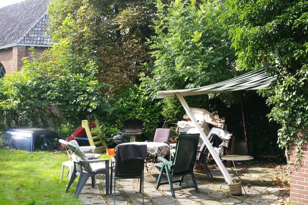 Gezellig zusammen sitzen bis spät abend!