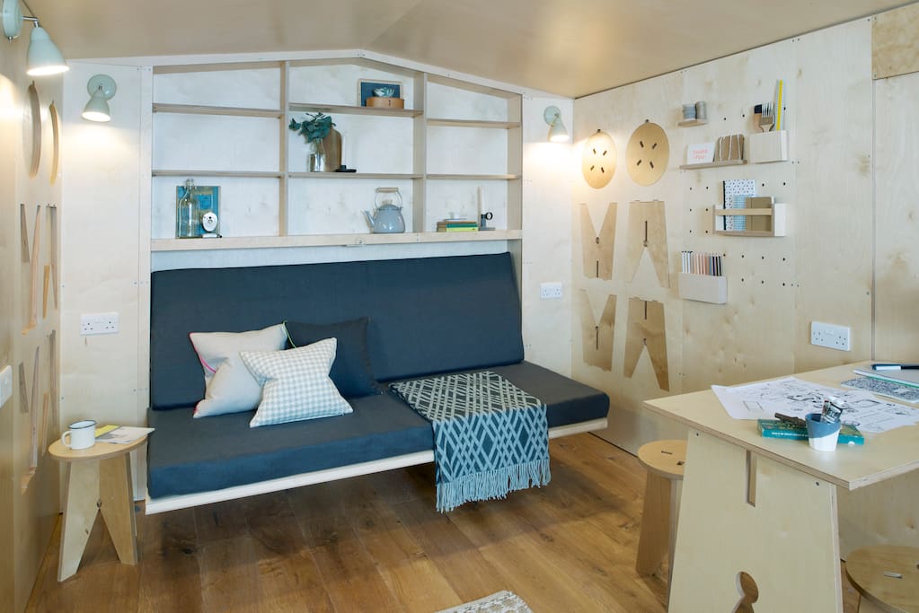 The double sofa bed