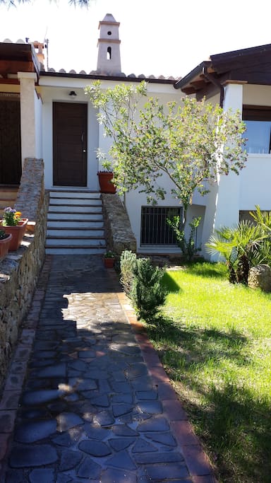 Front of the house