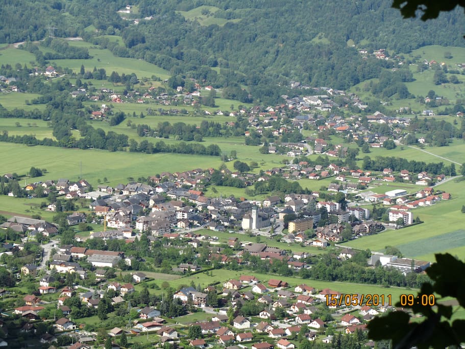 Vue d'ensemble du vilage