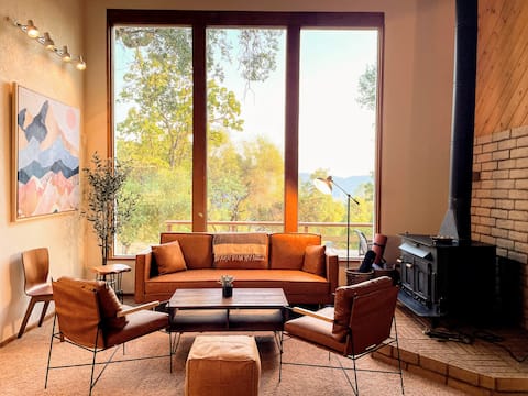 Popular Airbnb listing: 🏞❤️🌲Peaceful View Yosemite retreat Bass Lake in Oakhurst
