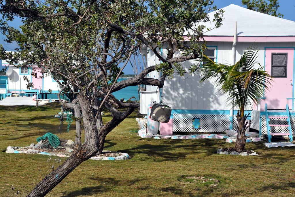 The back entrance of your cottage
