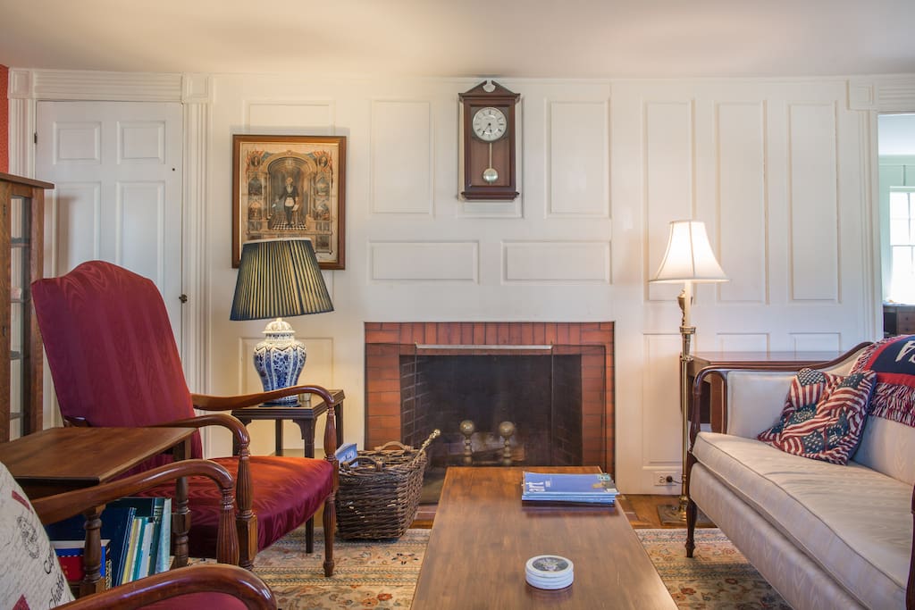 Parlor with Fireplace
