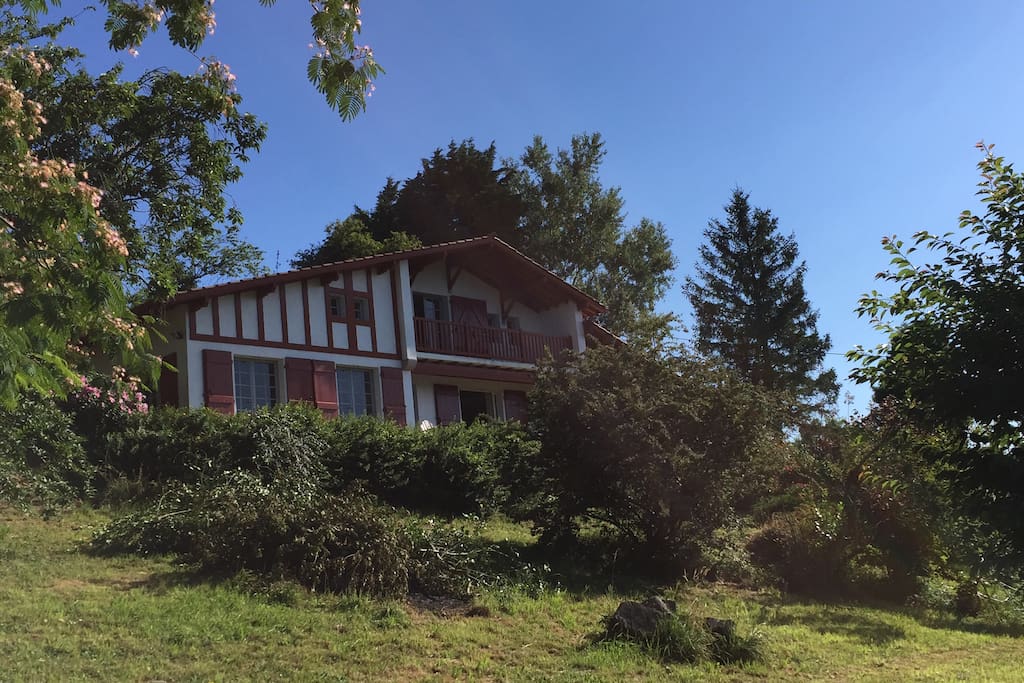 La Maison, vue de la piscine