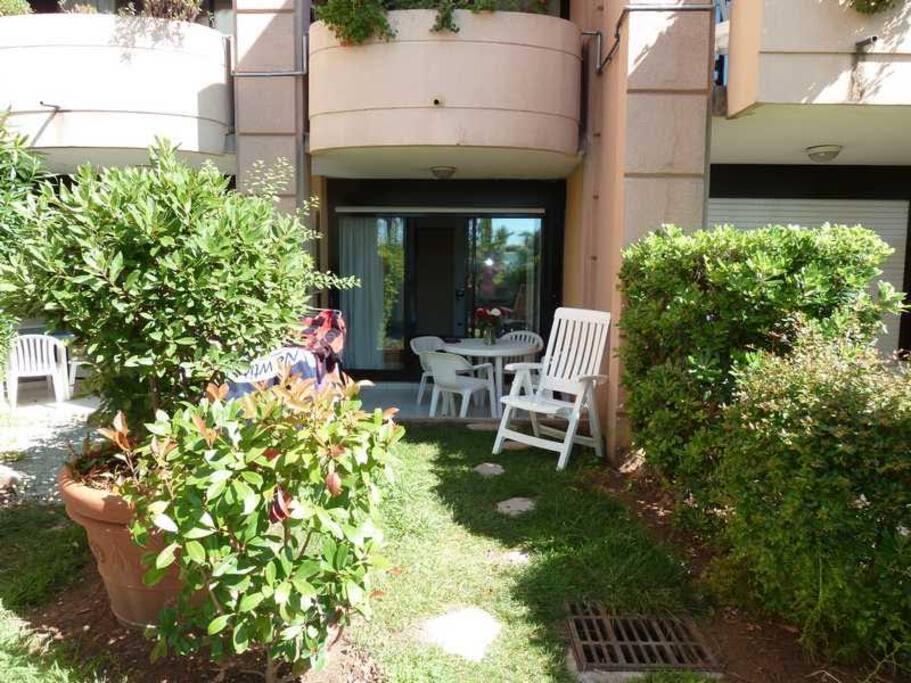 Jardinet privatif