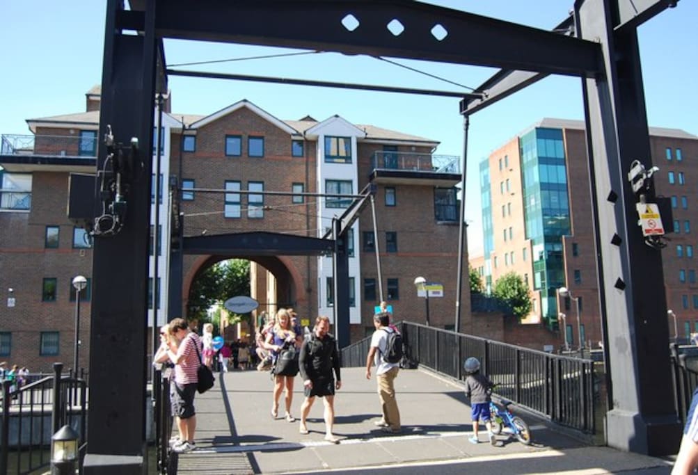 Famous draw bridge
