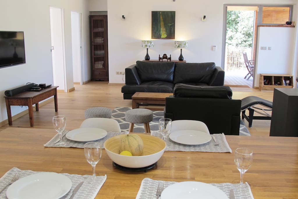 Living area from kitchen