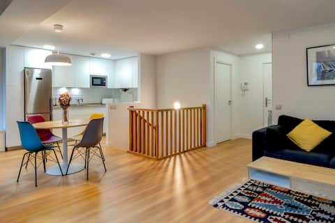 Successful Airbnb property: Duplex apartment in Mundaka's old town in Basque Country