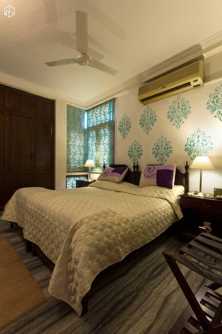 View of Bedroom in the Suite