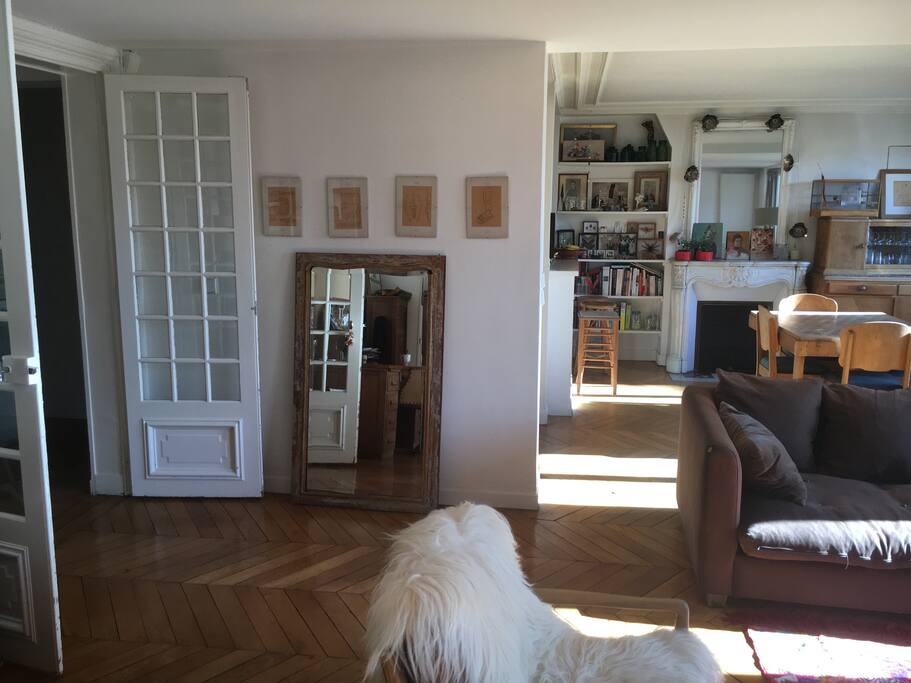 The living room