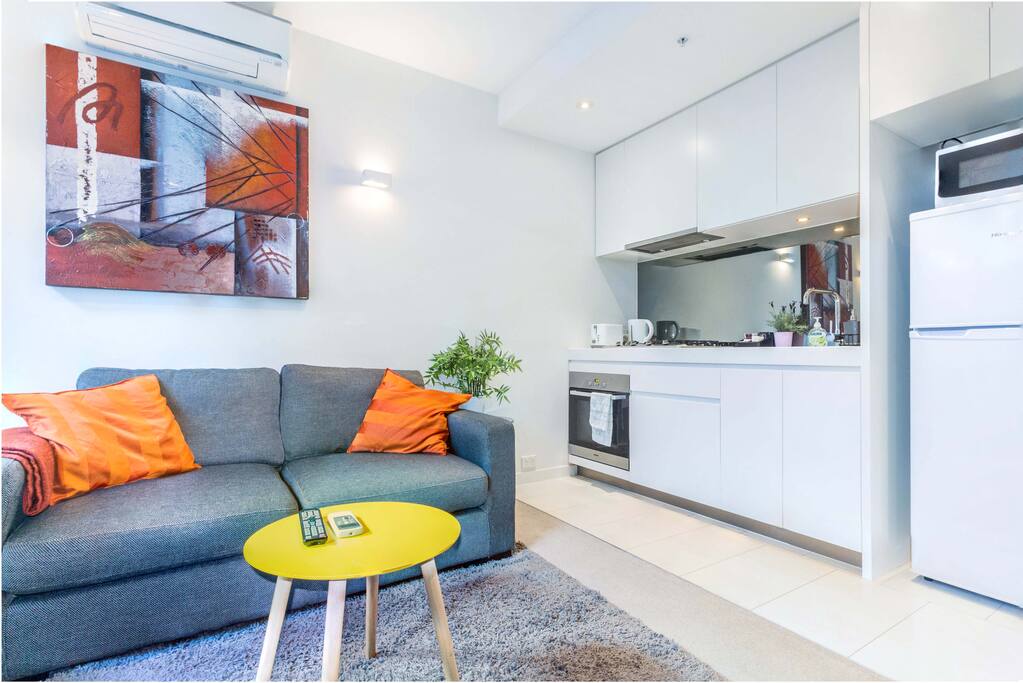 Lounge and the Kitchen