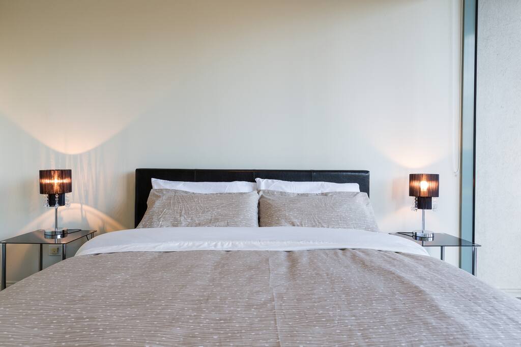 Comfortable beds, quality linen.