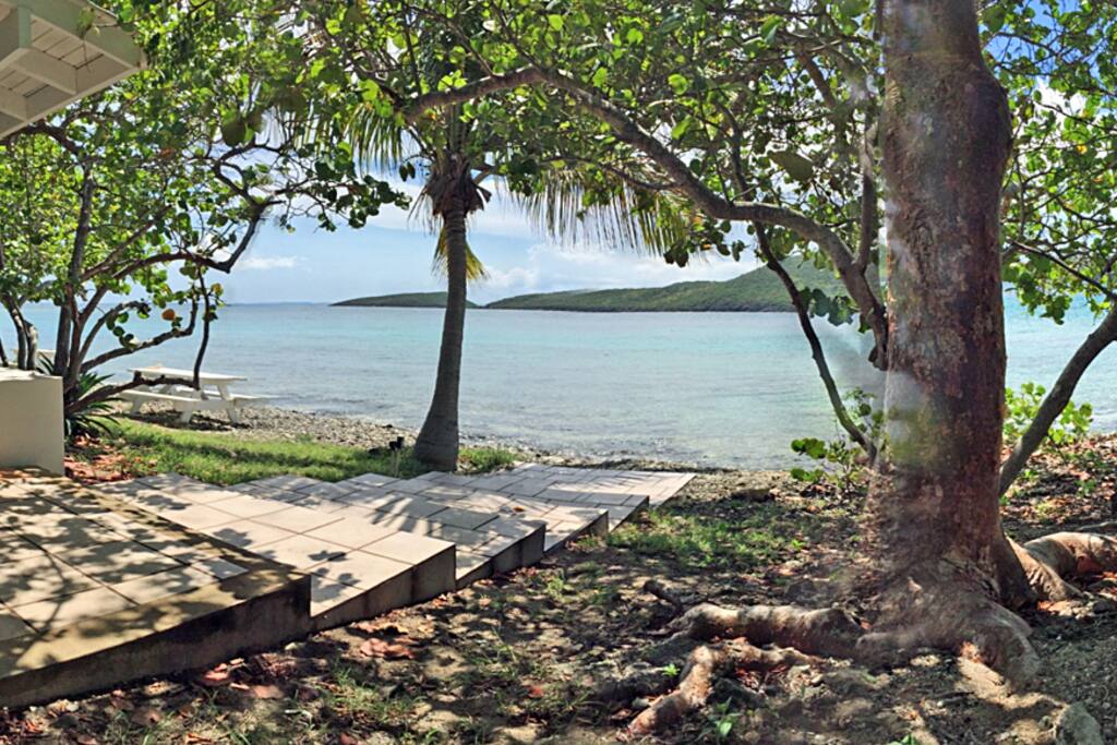 Ocean view from the Tamarindo beach-house. Beach-house is for guests' use, but not for rent.