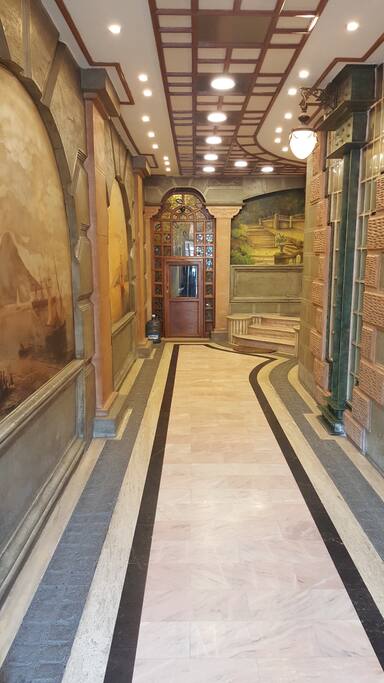entrance of building