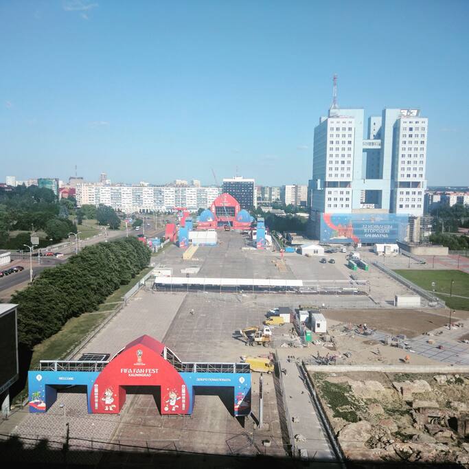 обустройство фанзоны чм2018