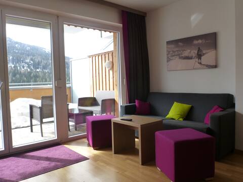 Apartment directly on the ski slope - oak
