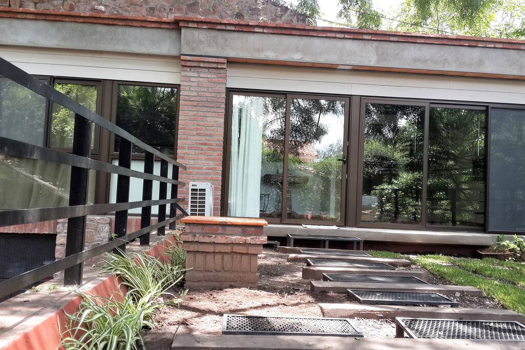 Terraza y fachada
