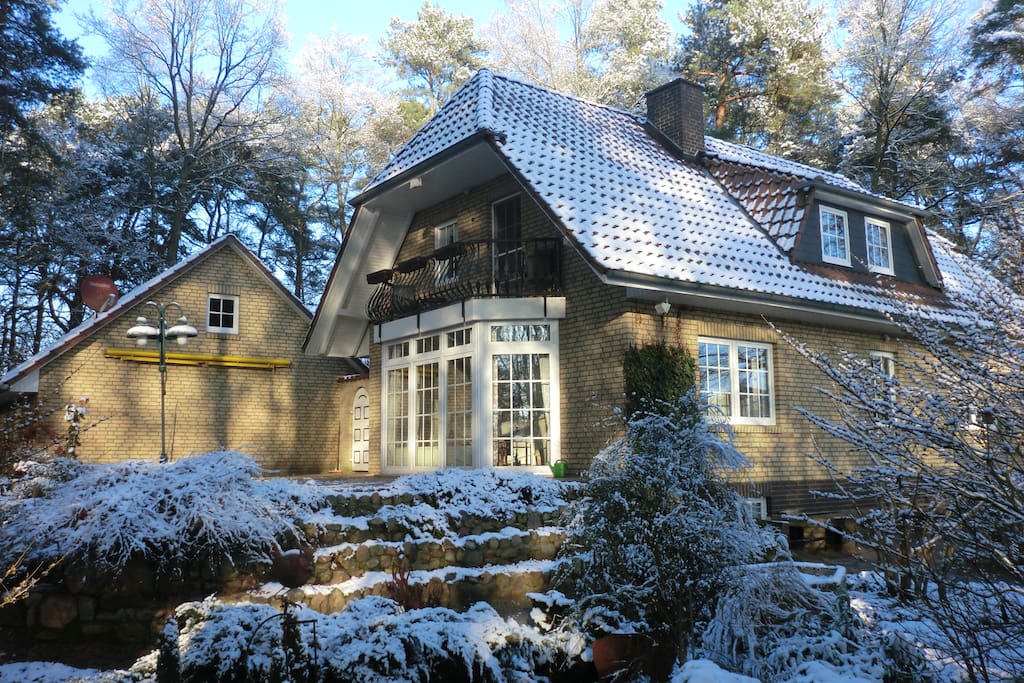 Auch im Winter mit Nutzung des Wellnessbereiches buchbar