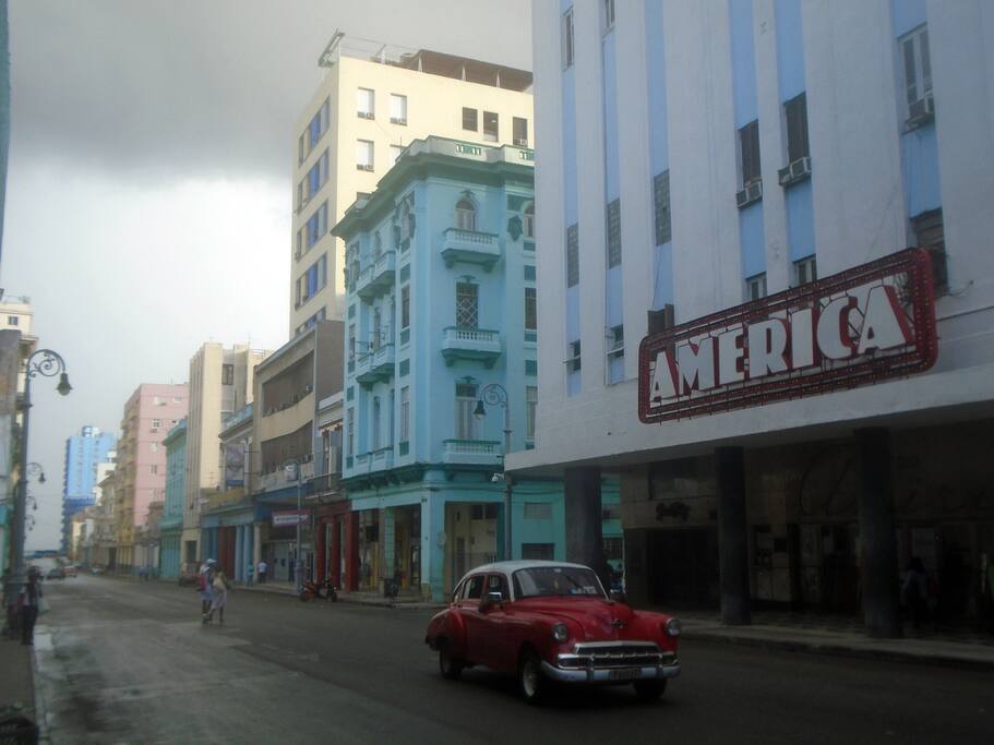 View of the Guesthouse from Galiano Street.