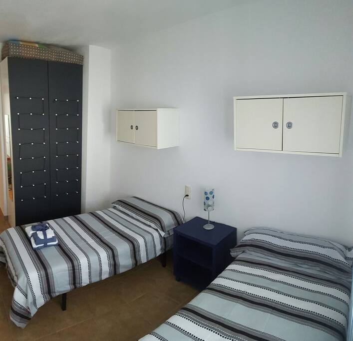 2° dormitorio con 2 camas+ 1 plegable