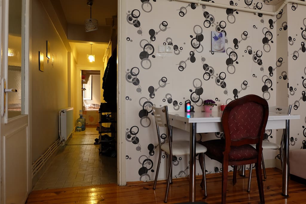 Dining area + Hall