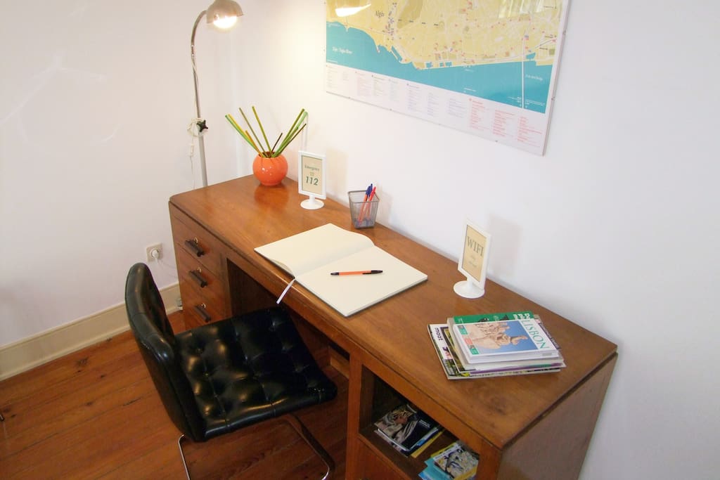 Living room - work space