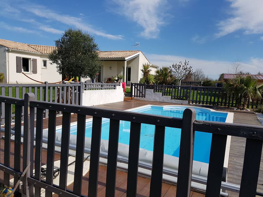 piscine privée chauffée