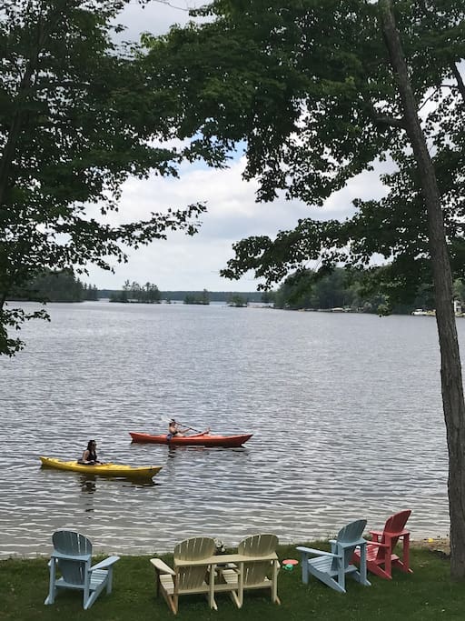 A chance to glide across the lake.