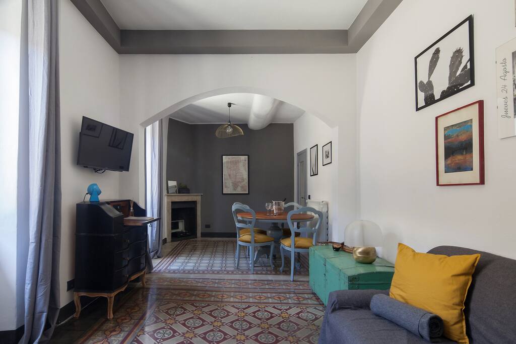 Zona soggiorno