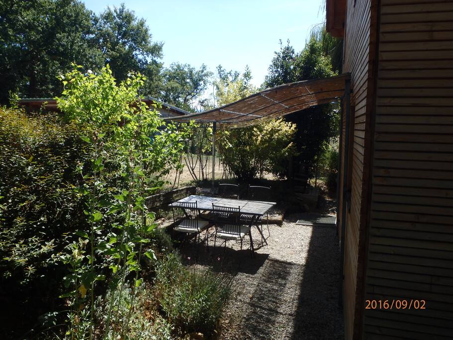 die Ost-Terrasse