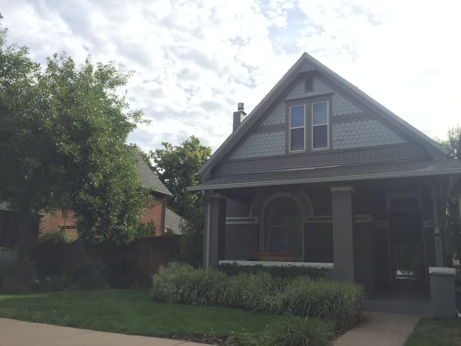 Historic charm, modern comforts, and a porch swing that catches the afternoon sun
