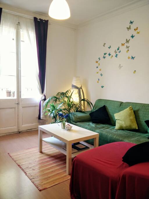 Lots of sofa space