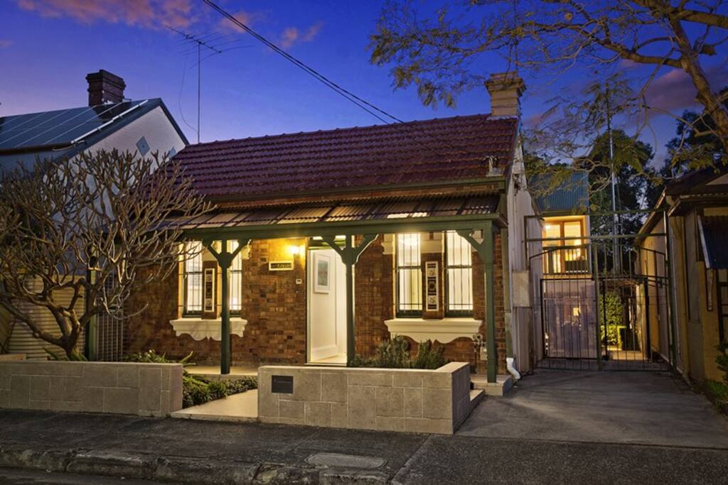 Victorian frontage and off street parking