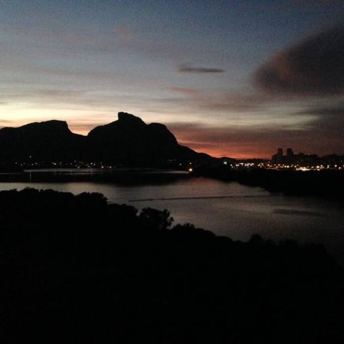 View from the apartment of Stone Gávea