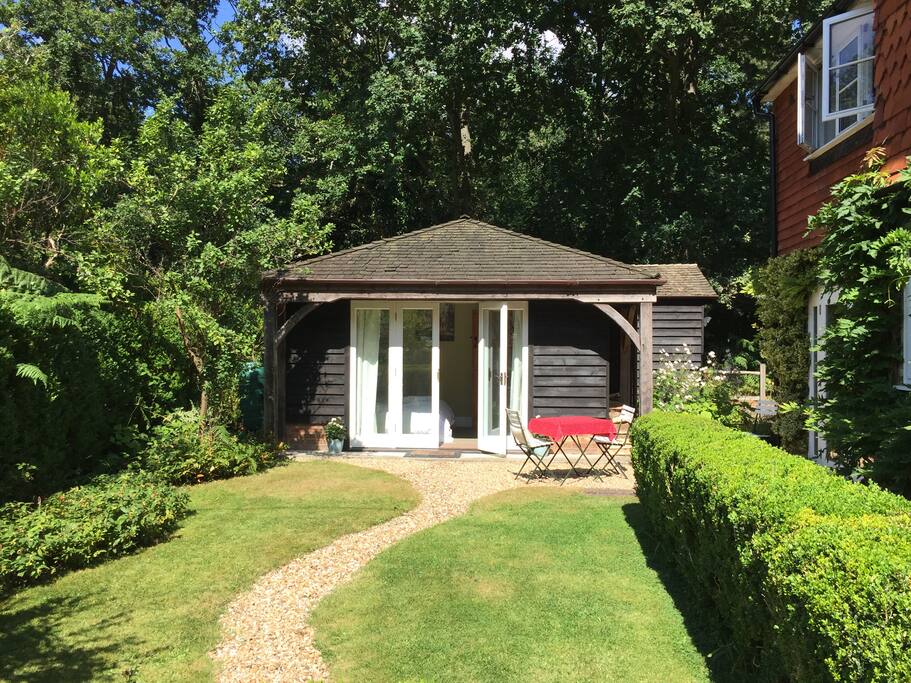 The private annex
with outside seating area
