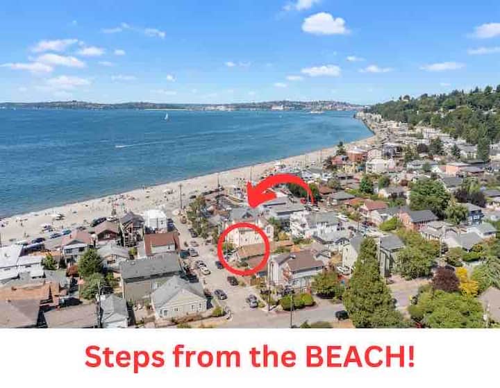 ALKI BEACH HOUSE Parking Houses for Rent in Seattle, Washington
