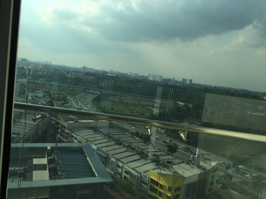 View from balcony