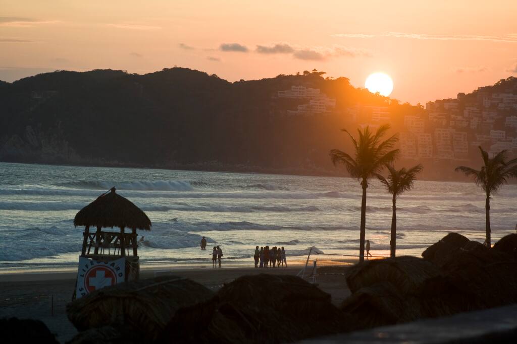 Spectacular beach views abound throughout the resort.